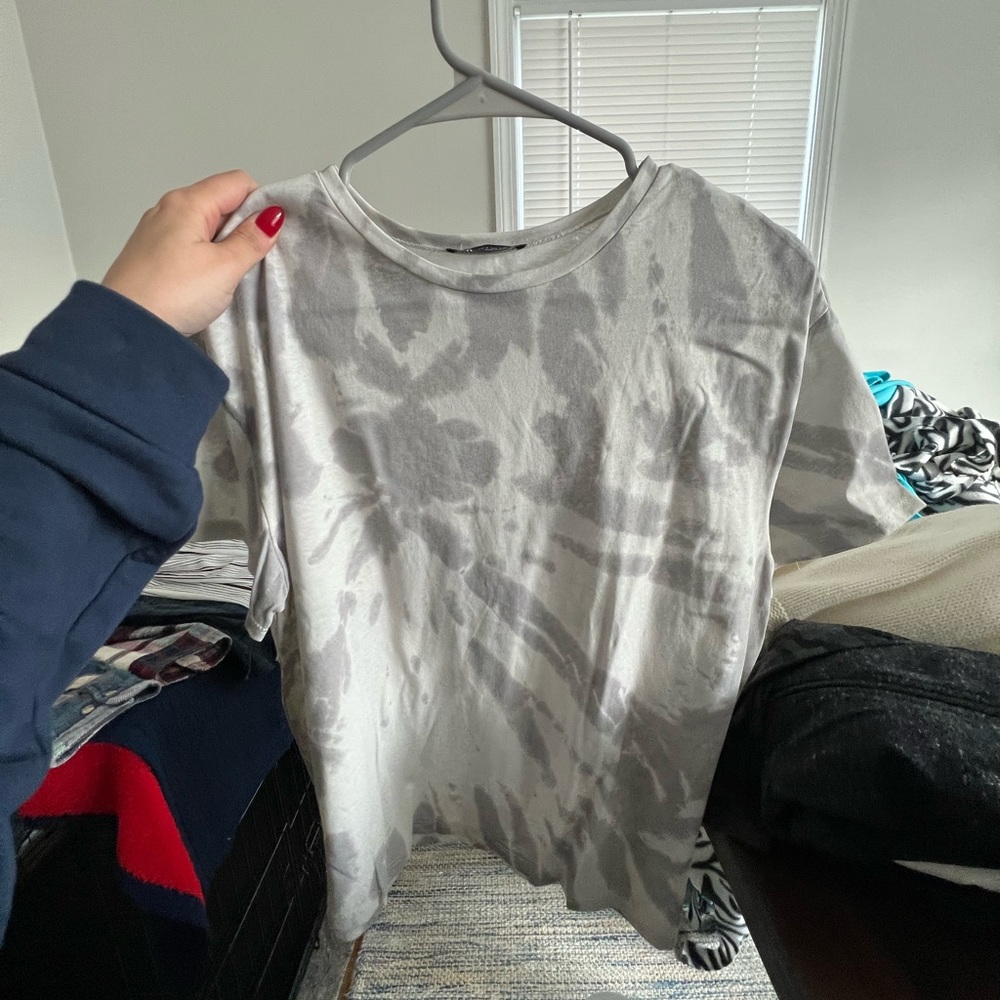 Zara cropped tee
